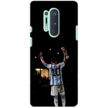 Чехлы Лео Месси Аргентина для OnePlus 8 Pro (Лео Чемпион)