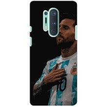 Чехлы Лео Месси Аргентина для OnePlus 8 Pro (Месси Капитан)