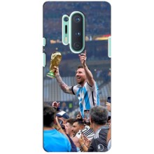 Чехлы Лео Месси Аргентина для OnePlus 8 Pro (Месси король)