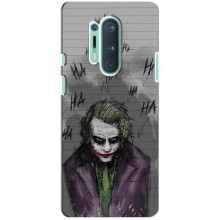 Чехлы с картинкой Джокера на OnePlus 8 Pro (Joker клоун)