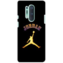 Чехлы для OnePlus 8 Pro - с картинкой JORDAN (AlphaPrint) (Jordan Gold)