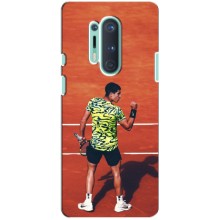 Чехлы с принтом Спортивная тематика для OnePlus 8 Pro – Алькарас Теннисист