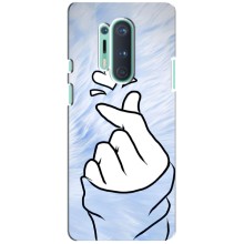 Чохол (Знак сердечка) для OnePlus 8 Pro – Серце знак