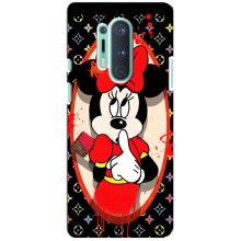 Чехол Disney Mouse OnePlus 8 Pro (PREMIUMPrint) (Минни Маус ЛВ)