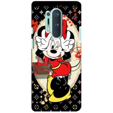 Чехол Disney Mouse OnePlus 8 Pro (PREMIUMPrint) (Минни peace)