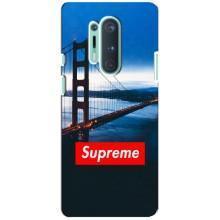 Чеохол для OnePlus 8 Pro з картинкою Supreme (AlphaPrint)