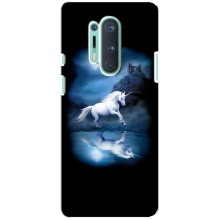 Чехол для ВанПлас 8 Про - (Единорожки - Новинки) (AlphaPrint) (Единорог)