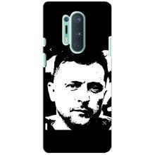 Чехол для OnePlus 8 Pro (AlphaPrint - с принтом Зеленского) – Зеленский АРТ