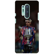 Чохол з футболістом Ламін Ямаль OnePlus 8 Pro (Ямал з кубком)