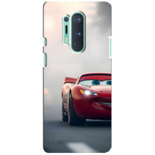 Силиконовый чехол Маквин для OnePlus 8 Pro – Маквин на трасе