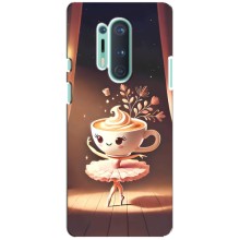 Чохол з мемом Тралалело тралала на OnePlus 8 Pro (Балерина капучина)