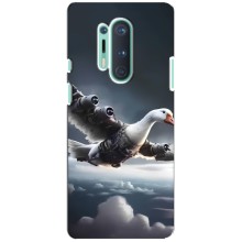 Чохол з мемом Тралалело тралала на OnePlus 8 Pro (Бомбардіні гусіні)