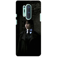 Чохол з дизайном Венздей 2 на OnePlus 8 Pro – Венздей в костюмі