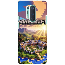 Чохол з картинками Майнкрафт для OnePlus 8 Pro – Minecraft