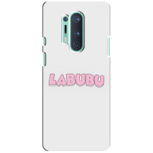 Чохол з Лабубу на OnePlus 8 Pro (Лого Лабубу)