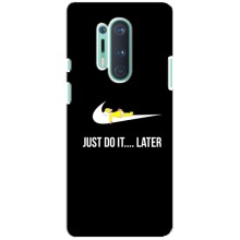 Чехол с логотипом Найк на OnePlus 8 Pro – Nike just do it