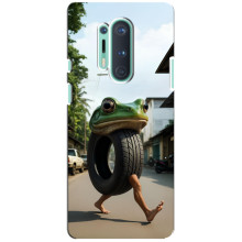 Чехол с мемами тралалело тралала для OnePlus 8 Pro – Бонека амбалабу