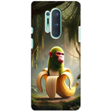 Чехол с мемами тралалело тралала для OnePlus 8 Pro – Шимпанзини бананини