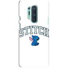 Чохол з принтом Стіч на OnePlus 8 Pro (Стіч лого)