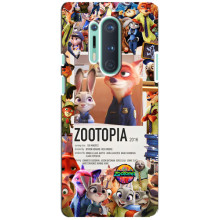 Чехол Зоотрополіс на OnePlus 8 Pro – Коллаж Зоо