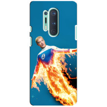 Чехол с принтом Фантастическая четверка для OnePlus 8 Pro – Человек-Факел