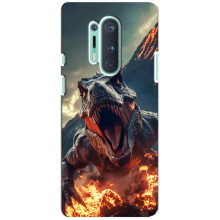 Чехол с картинкой «Хищники» для OnePlus 8 Pro (Динозавр)