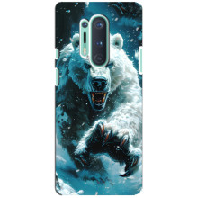 Чехол с картинкой «Хищники» для OnePlus 8 Pro (Медведь)