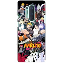 Купить Чехлы на телефон с принтом Anime для ВанПлас 8 Про (Наруто постер)