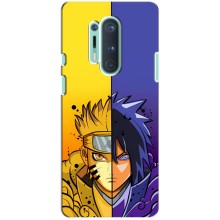 Купить Чохли на телефон з принтом Anime для ВанПлас 8 Про – Naruto Vs Sasuke