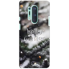 Новогодние, Праздничные Чехлы для OnePlus 8 Pro - 2024 год (Hello winter)