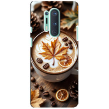 Чохол з унікальним дизайном 'Осінь з кавою' для OnePlus 8 Pro – Пряна кава