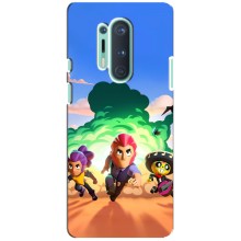 Силиконовый Чехол на OnePlus 8 Pro с картинкой Brawl Stars (Бравел Старс)