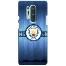 Силиконовые Чехлы принт Футбол на OnePlus 8 Pro (ManCity)