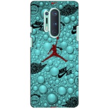 Силиконовый Чехол Nike Air Jordan на ВанПлас 8 Про (Джордан Найк)