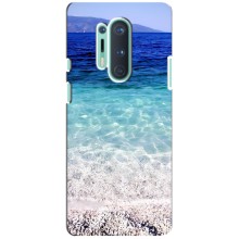 Силіконовий чохол з КАРТИНКАМИ літо для OnePlus 8 Pro (AlphaPrint) (Море)