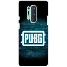 Чехол (TPU) с картинкой "Лого Пабг" на ВанПлас 8 Про (Лого PUBG)