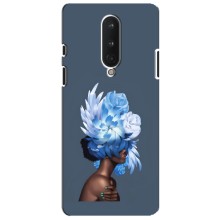 Чехлы (ART) Цветы на OnePlus 8 (VPrint) (Цветы на голове)