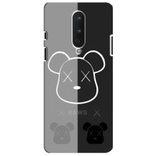 Чехлы для OnePlus 8 - Bearbrick Louis Vuitton (PREMIUMPrint) (БеарБрик глаза)