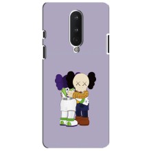 Чехлы для OnePlus 8 - Bearbrick Louis Vuitton (PREMIUMPrint) (Дружба Беарбрик)