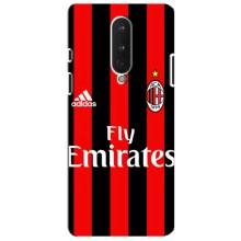Чехлы для OnePlus 8 (VPrint) - Футбольные клубы (Milan)