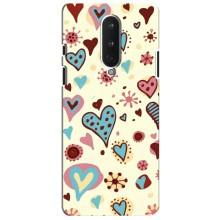 Чехлы для любимой на ВанПлас 8 (VPrint) (Сердечки)