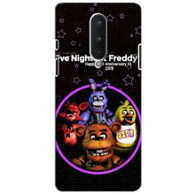 Чехлы Пять ночей с Фредди для ВанПлас 8 (Лого Фредди)