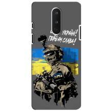 Чехлы с картинкой ЗСУ для OnePlus 8 (AlphaPrint) – Героям Слава