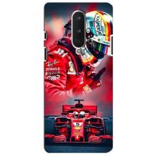 Чехлы с Машинами на ВанПлас 8 (VPrint) (Гонщик)