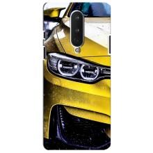 Чехлы с Машинами на ВанПлас 8 (VPrint) (Желтая машина)