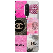 Чехол (Dior, Prada, YSL, Chanel) для OnePlus 8 – Модница