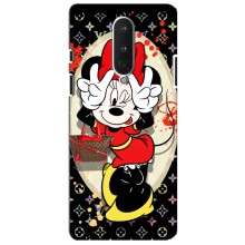 Чехол Disney Mouse OnePlus 8 (PREMIUMPrint) (Минни peace)