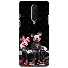 Чехол Disney Mouse OnePlus 8 (PREMIUMPrint) (Семья Маусов)