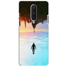 Чехол с человеком пауком для OnePlus 8 - (AlphaPrint) (Паук человек)