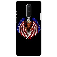 Чохол Прапор USA для OnePlus 8 – Крила США